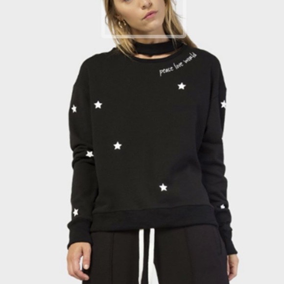 NWT Peace Love World Tracey Top Stars - Picture 1 of 7